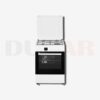 Aragaz Samus SM663AENS, 4 Arzătoare gaz, Cuptor electric, 56 L, 7 Funcții