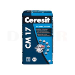 Adeziv gresie și faianță Ceresit CM 17 interior/exterior 25KG DUMAR