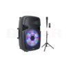 Boxă portabilă 15''/38cm ILUMINAT LED PARTY-15PACK DUMAR