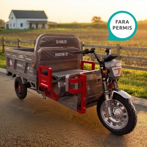 Triciclu cargo electric SAMUS HOUSTON 25-1.5 72V45Ah pentru transport marfă