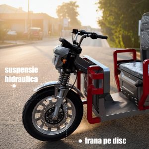 Triciclu cargo electric SAMUS HOUSTON 25-1.5 72V45Ah pentru transport marfă