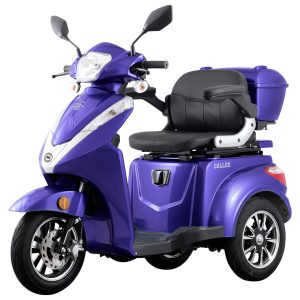triciclu electric 3 roți Samus Dallas albastru